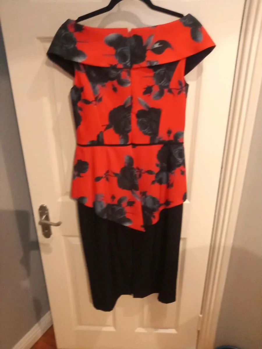 MOTHER. OF. THE. BRIDE  DRESS. AND. FASCINATOR - Image 2