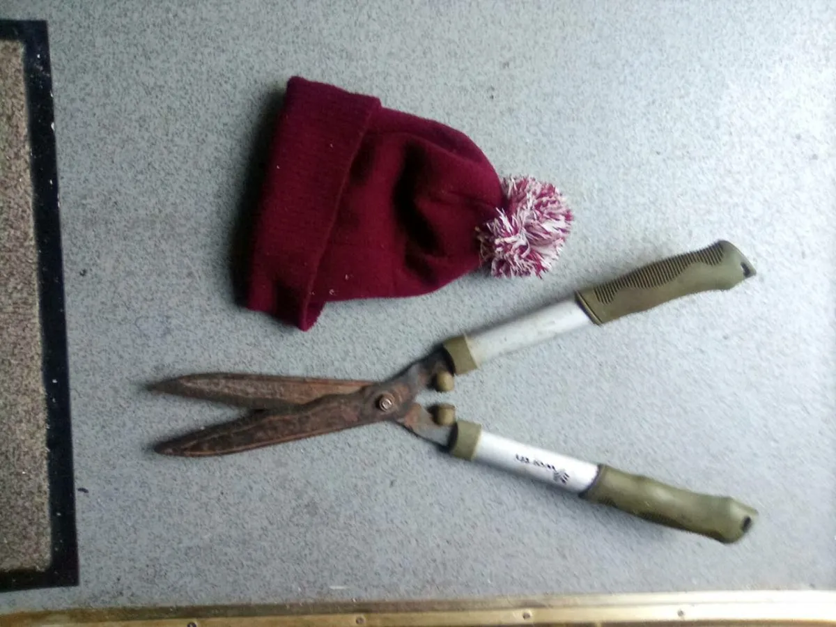 HAND.  HEDGE. CLIPPERS. AND.  THERMAL.  HAT - Image 2