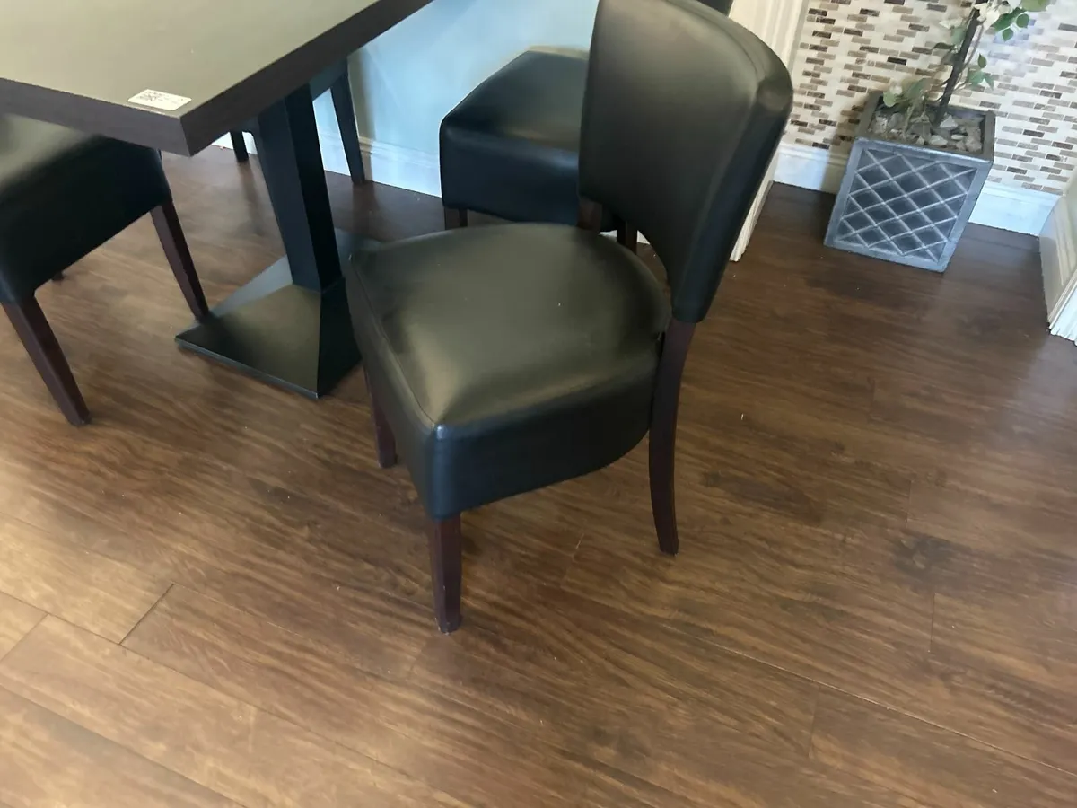 Online Auction Of A Rectangular Table c/w Chairs - Image 2