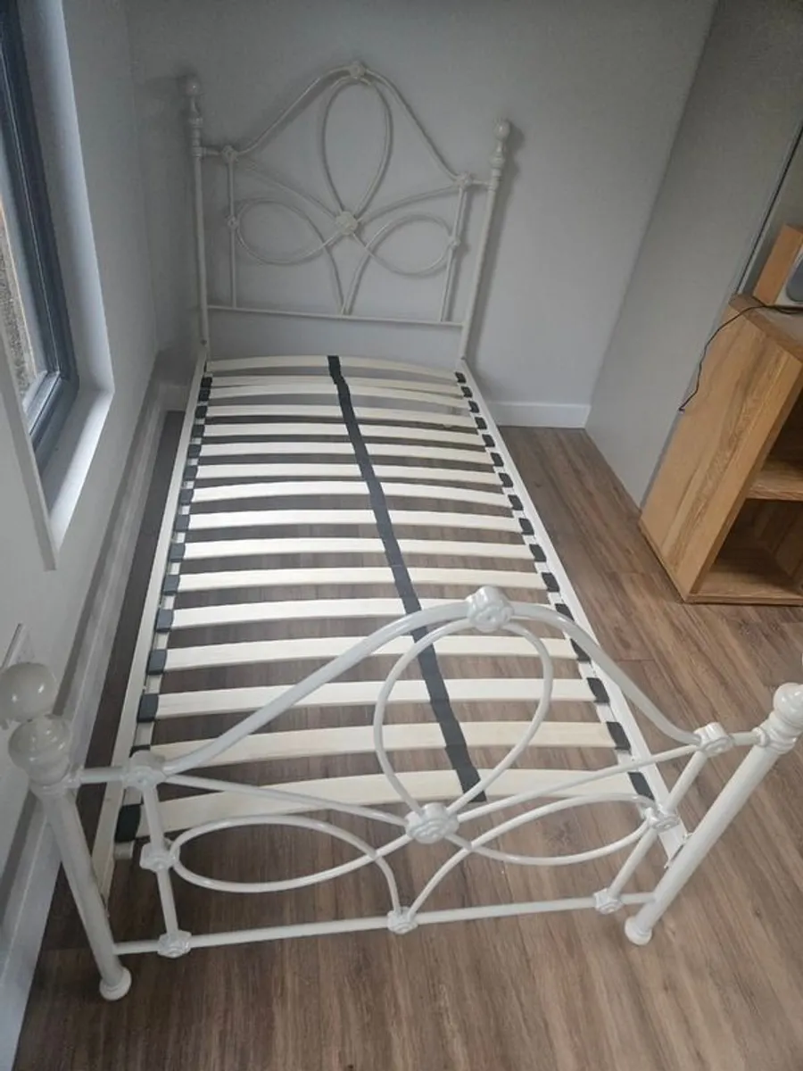Laura Ashley Single Metal Kids Bed Frame - Image 2