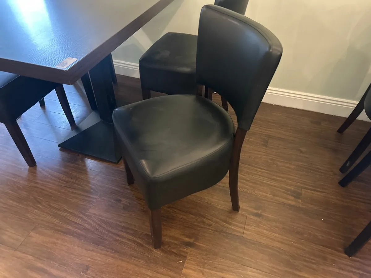 Online Auction Of A Rectangular Table c/w Chairs - Image 3