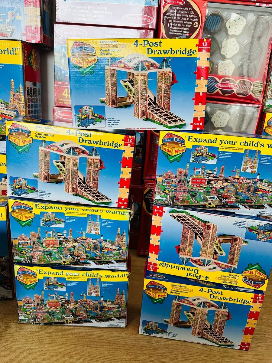 €2500 RRP VINTAGE MELISSA & DOUG TOYS JOB LOT - Image 4