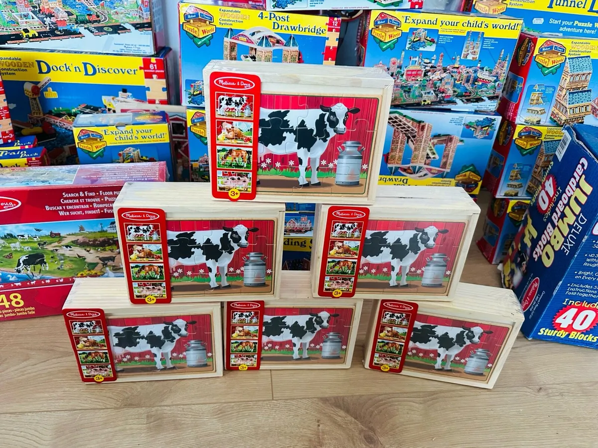 VINTAGE TOYS JOB LOT MELISSA & DOUG RRP €2500 - Image 3