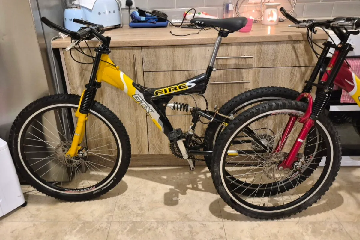JOBLOT OF 2 ADULTS GTX  BIKES Full SUSPENSION 20"F - Image 3