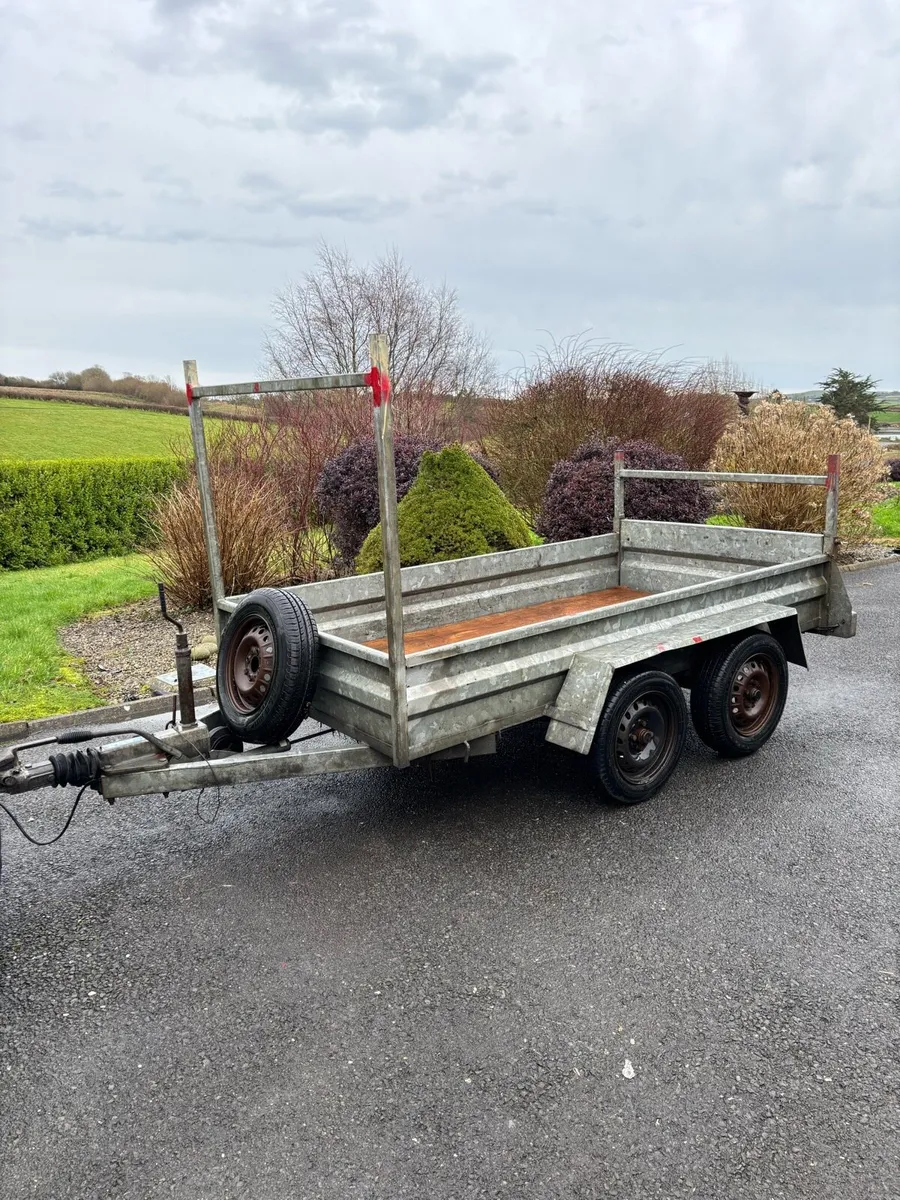8x4”6 fully galvanised builders trailer - Image 1
