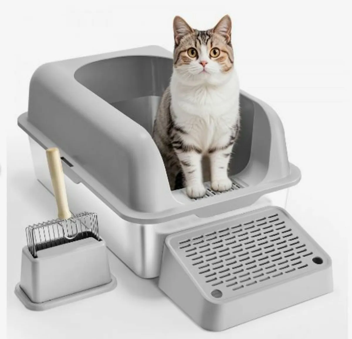 Cat Litter Box, 6 inches - Image 3
