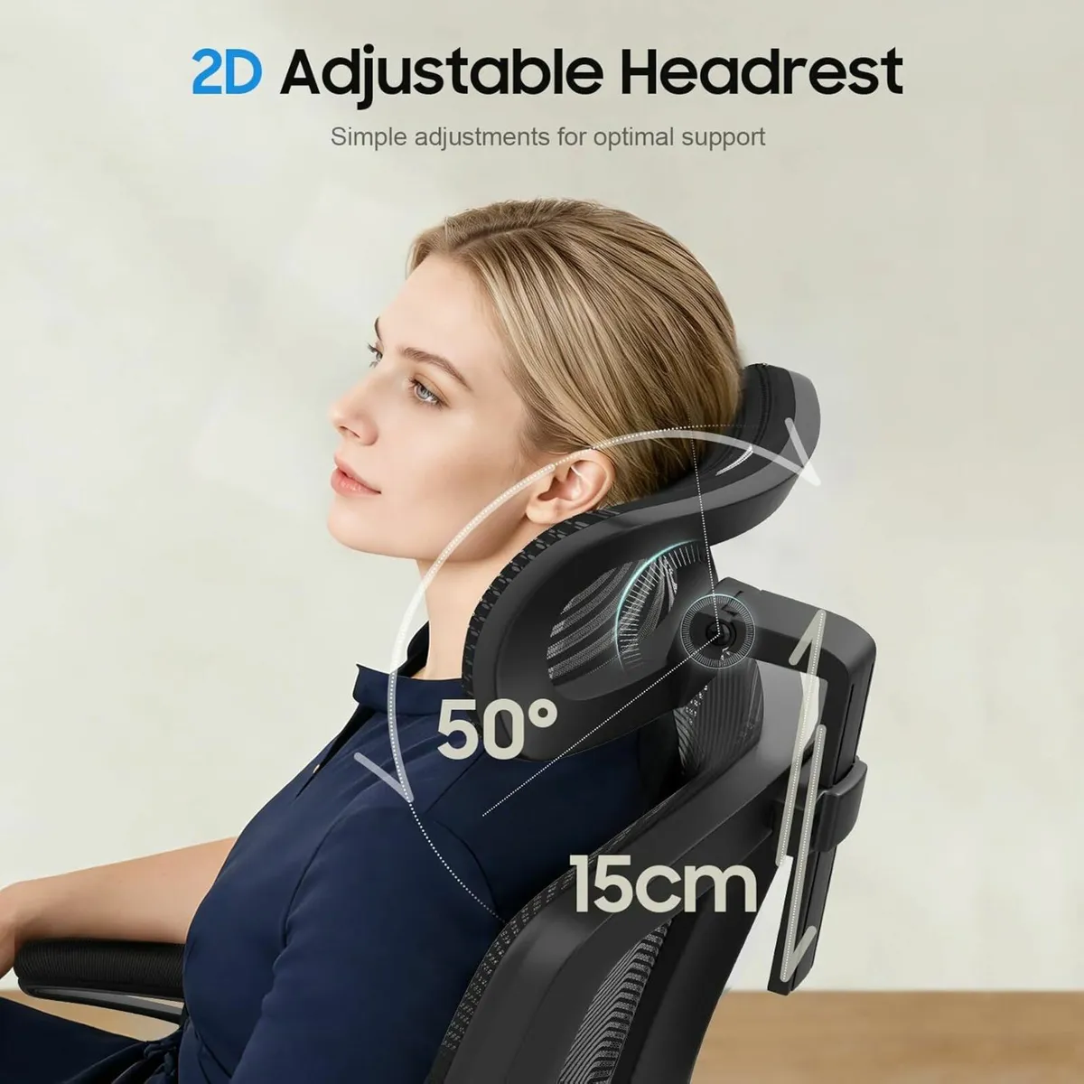 Office Chair Ergonomic Desk with 2D Lumbar - Image 3