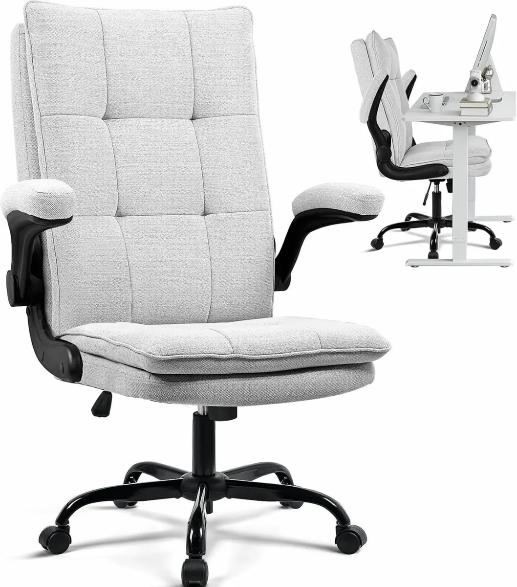 Ergonomic Office Chair Thick and Wide Seat - Image 1