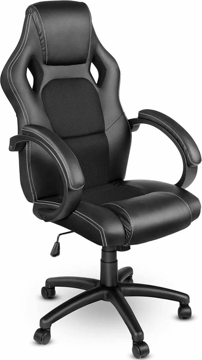 Racing Style Faux Leather Office Chair Executive - Image 1