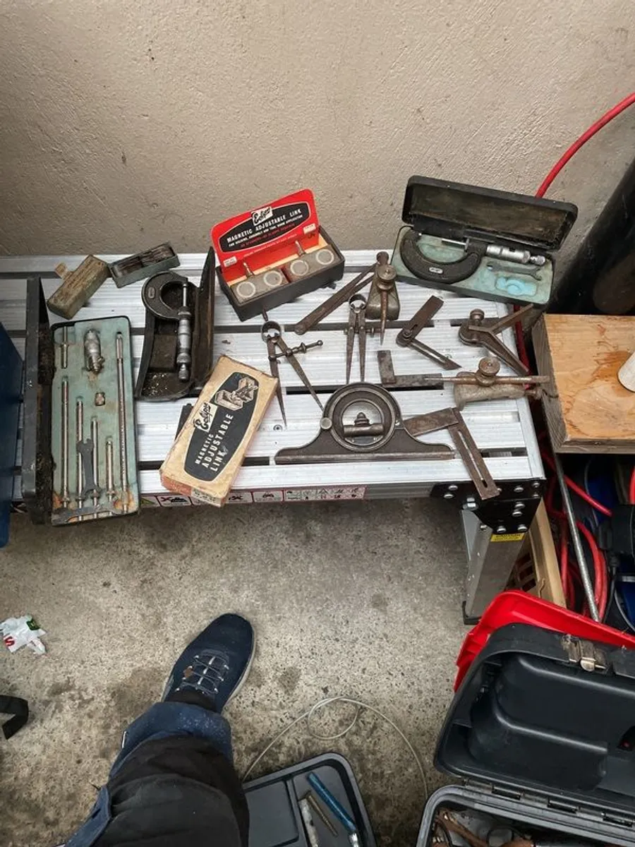 very old engenering tools - Image 1