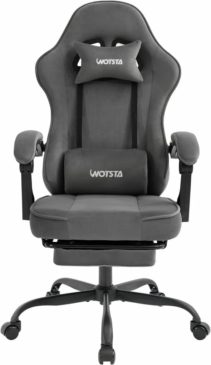 Gaming Chair for Adults Ergonomic with Footrest - Image 1
