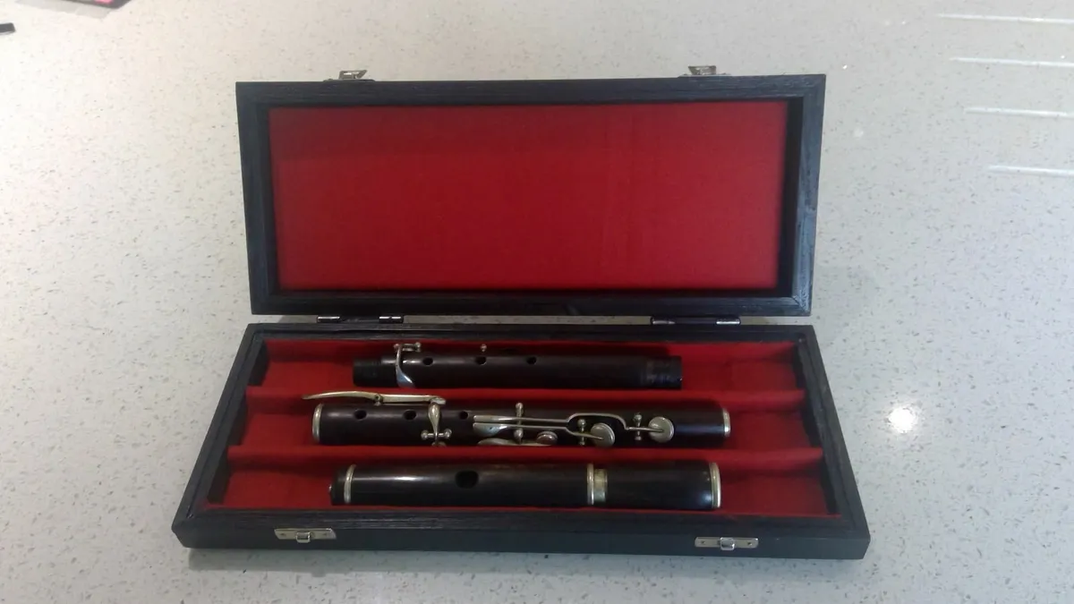 Wooden Flute by Rampone , Milan,  1880 - Image 1