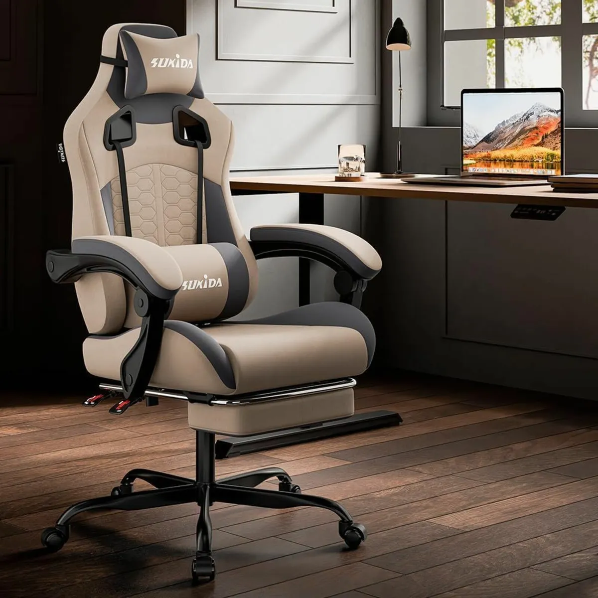 Ergonomic Gaming Chair for Adult Comfortable Desk - Image 2