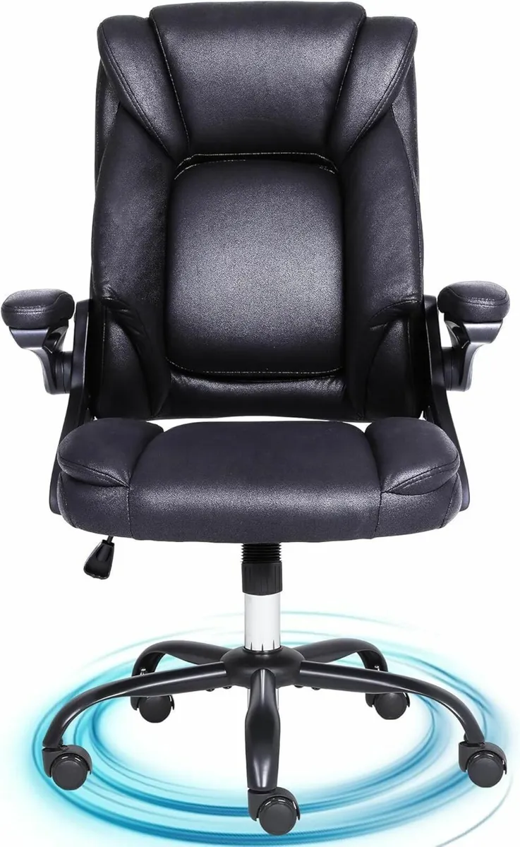 Executive Office Chair Ergonomic Desk with Padded - Image 1