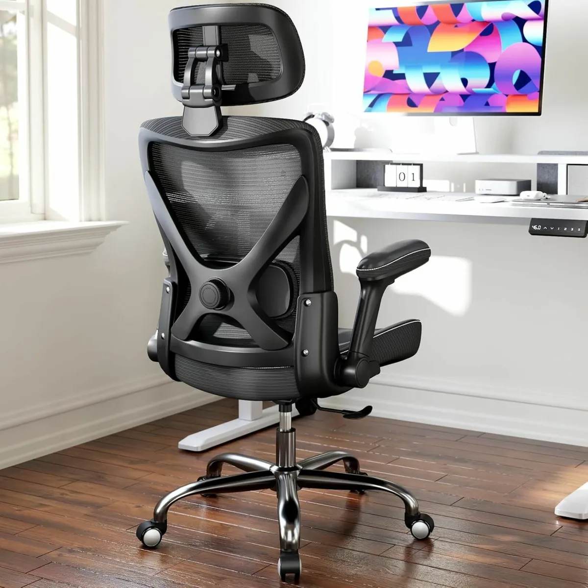 Ergonomic Office Chair-Computer X-Shaped Chair - Image 2