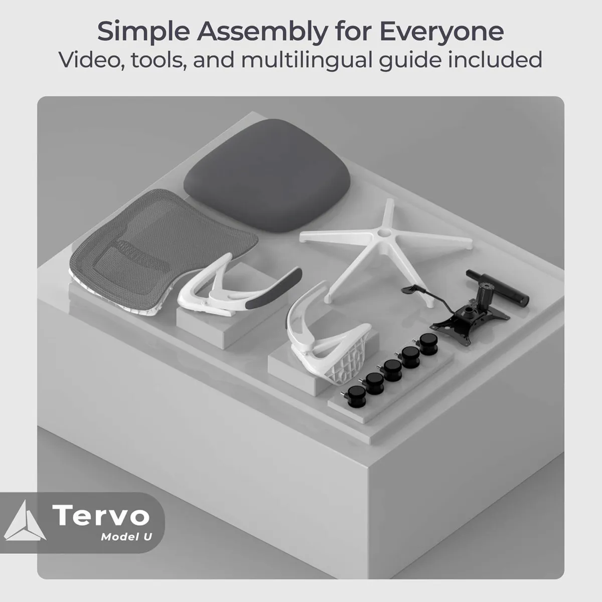 Model U Folding Office Chair for Small Spaces - Image 4