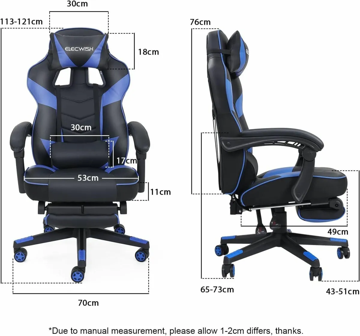 Video Gaming Chair Massage for Adults with - Image 3