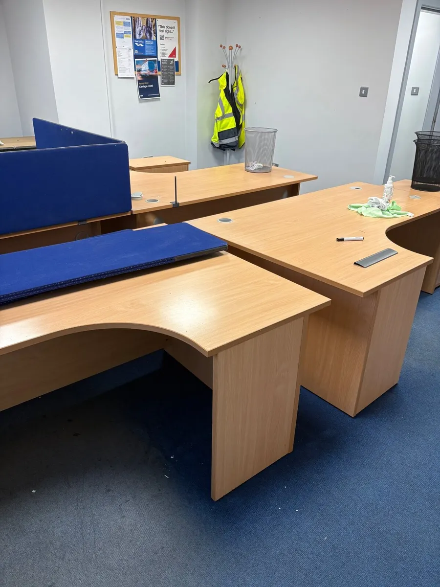 Desk and Drawers - Image 1