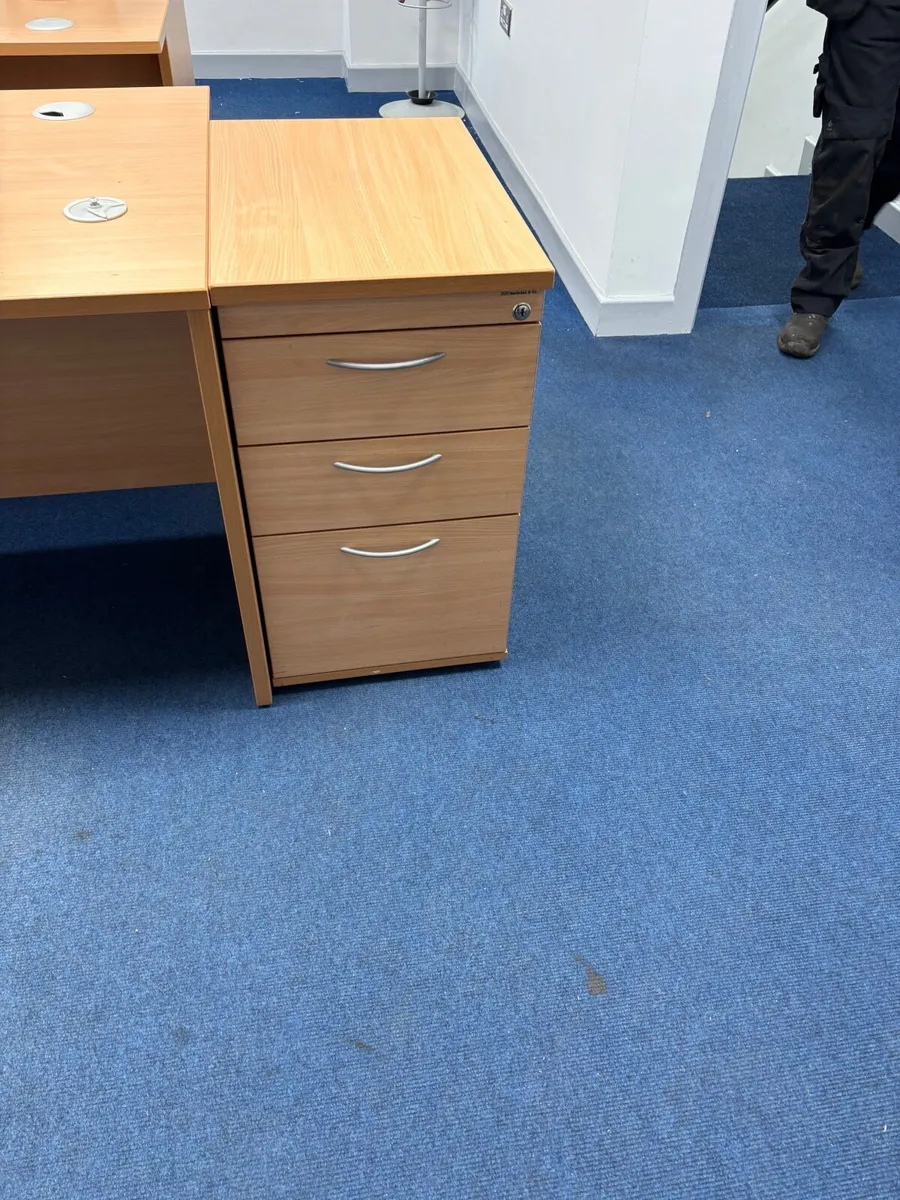 Desk and Drawers - Image 2