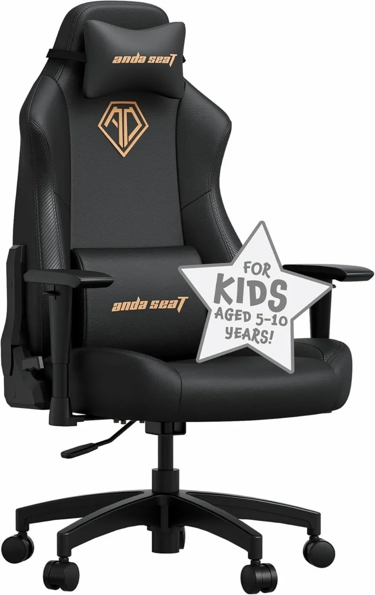 Phantom Kids Gaming Chair Ages 5-10 - Ergonomic - Image 1