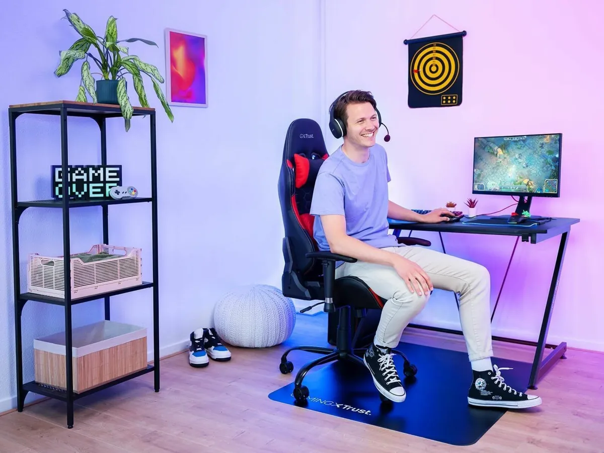 GXT 708R Resto Gaming Chair PC Desk Full 360degree - Image 2