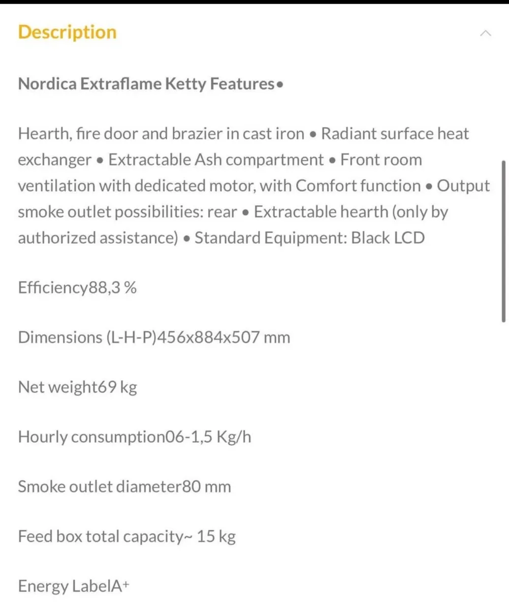 Wood Pellet Stove - Image 3