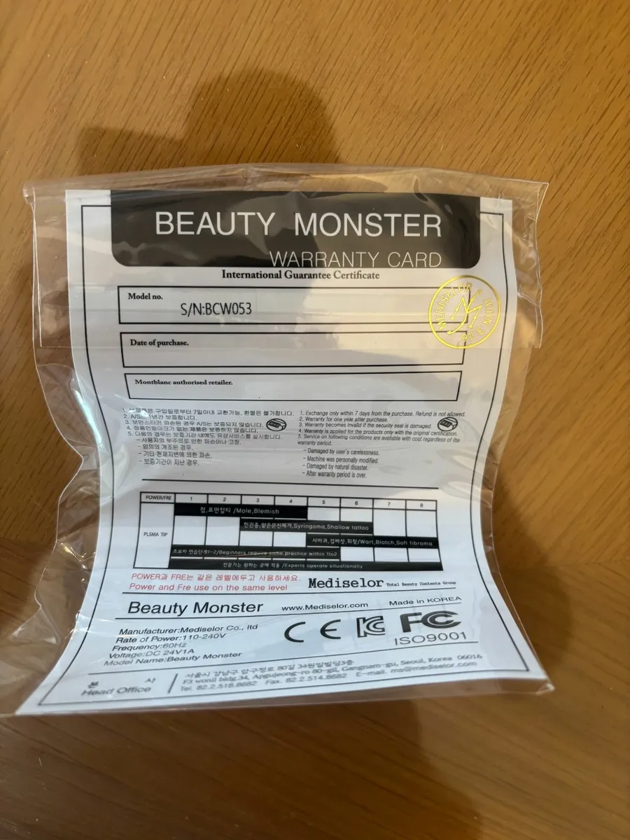Plasma Pen - Beauty Monster - Never Used Before - Image 3
