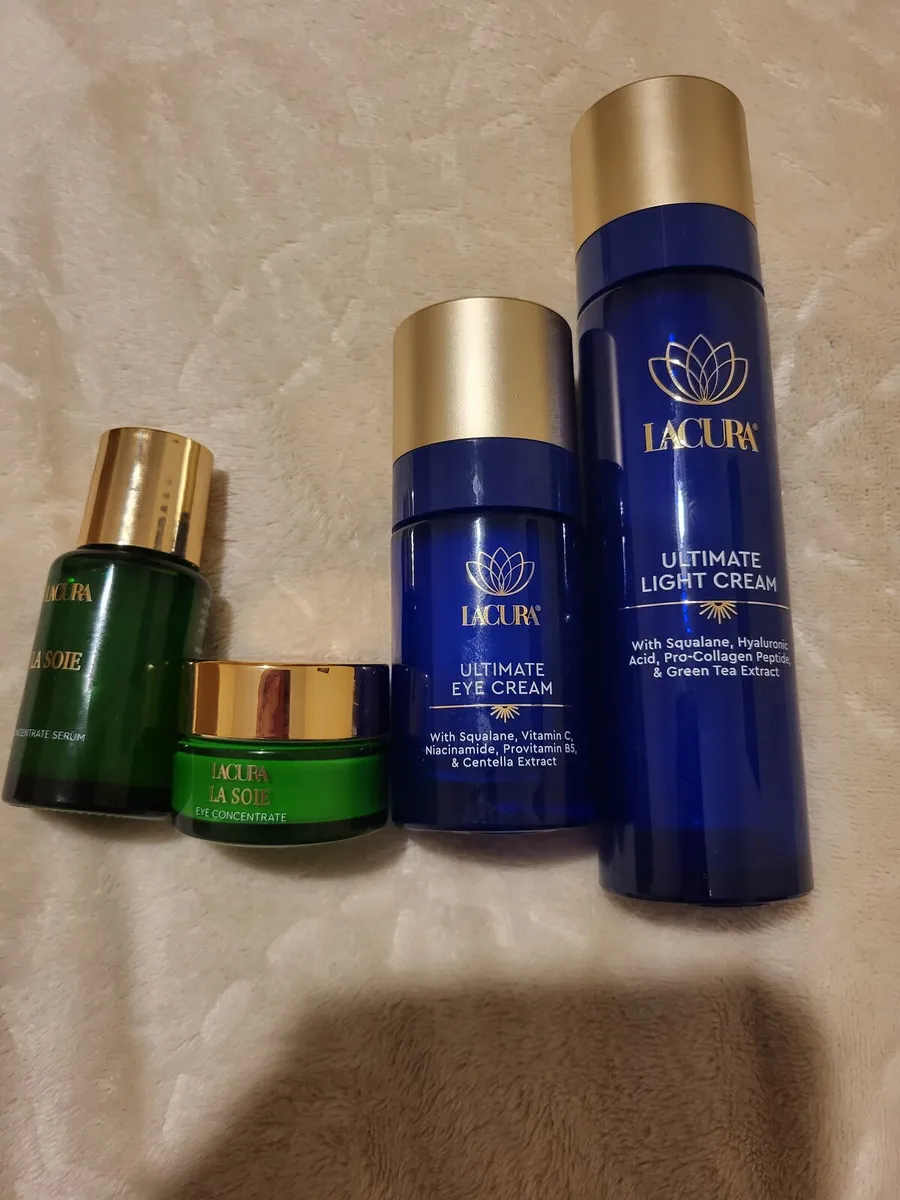La soie plus lacura skincare full set