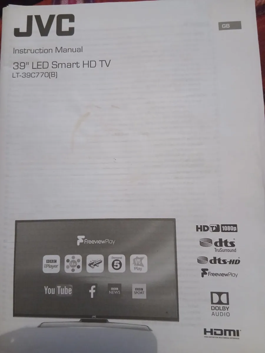 39" LED Smart HD TV - Image 2