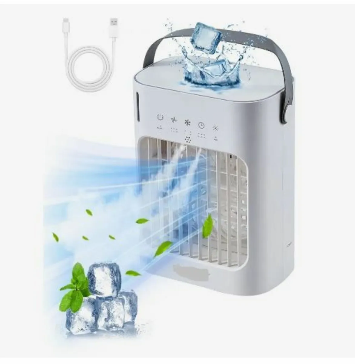 Portable Air Conditioner, 4-in-1 Evaporative - Image 1