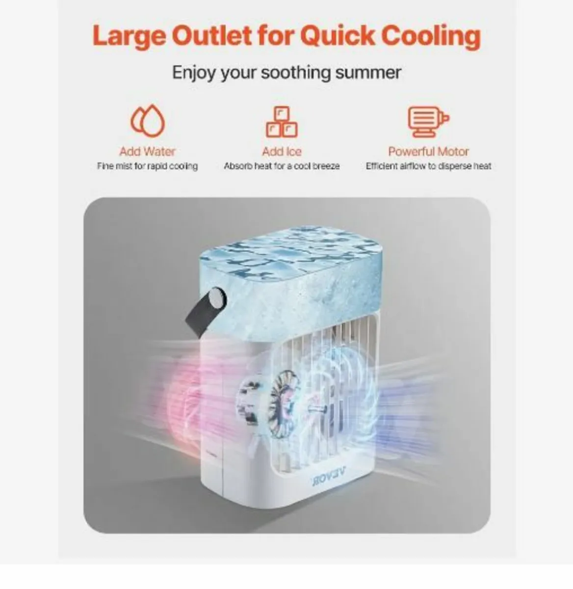 Portable Air Conditioner, 4-in-1 Evaporative - Image 2