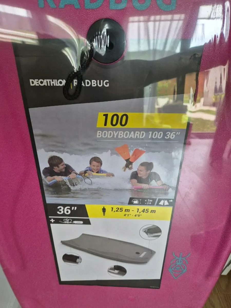 brand new Decatlon kids bodyboard 36" - Image 2