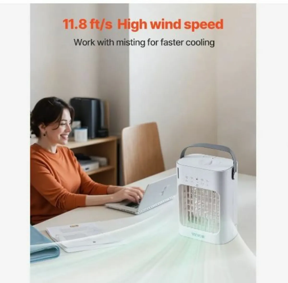 Portable Air Conditioner, 4-in-1 Evaporative - Image 4