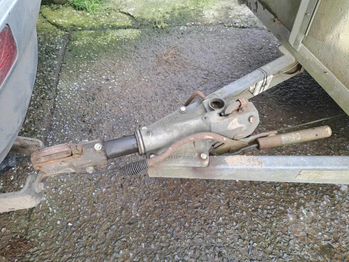 Trailer flat twin axle 12' - Image 4