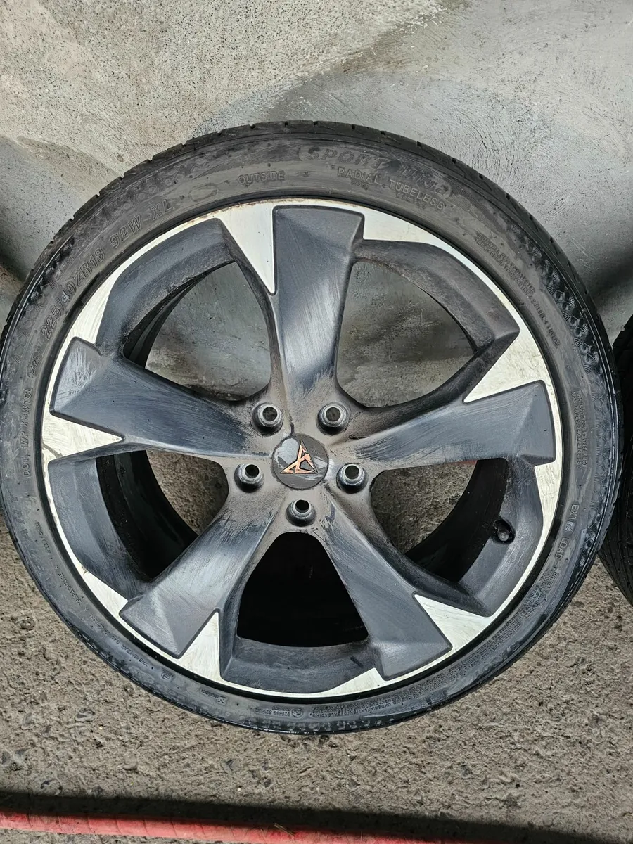 18 inch Cupra Leon VZ1 Alloys (Full Set) - Image 1