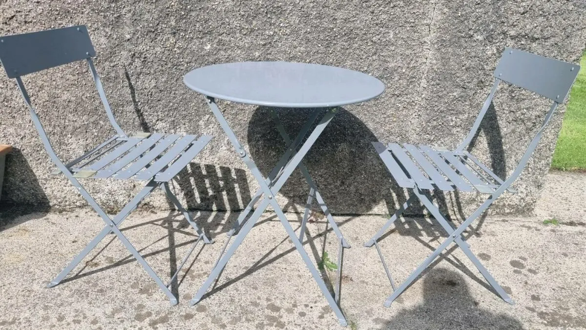 Patio Table and Chairs - Image 1
