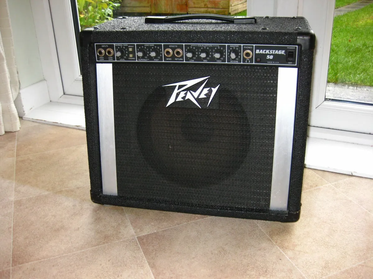 PEAVEY Backstage 50 Watt Amplifier - Made In USA. - Image 2