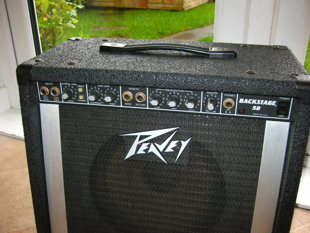 PEAVEY Backstage 50 Watt Amplifier - Made In USA. - Image 4