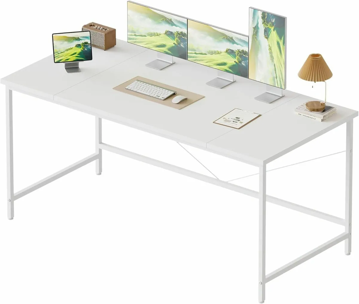 140x50 cm Computer Desk Gaming for Small Spaces - Image 1
