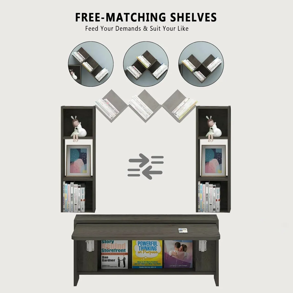 Folding Wall Mounted Drop Leaf Table Foldable - Image 4