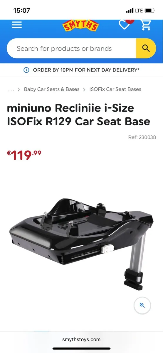 miniuno Cloud 9 3-in-1 Travel System with ISOFix - Image 2