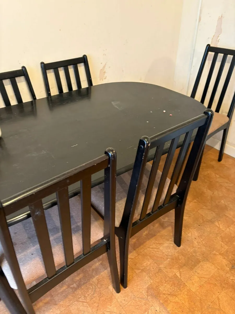Kitchen Table and chair's - Image 1
