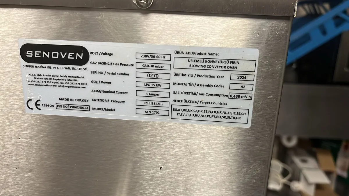 Senoven pizza oven 1702 - Image 4