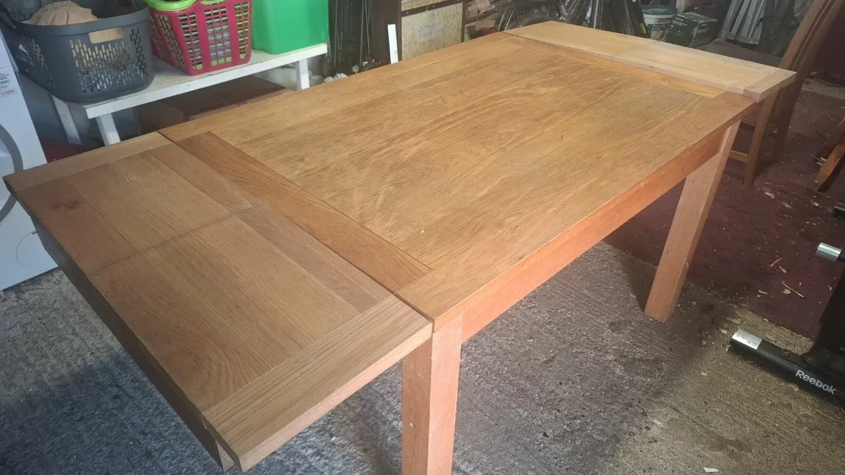 Oak Kitchen Table - Image 4