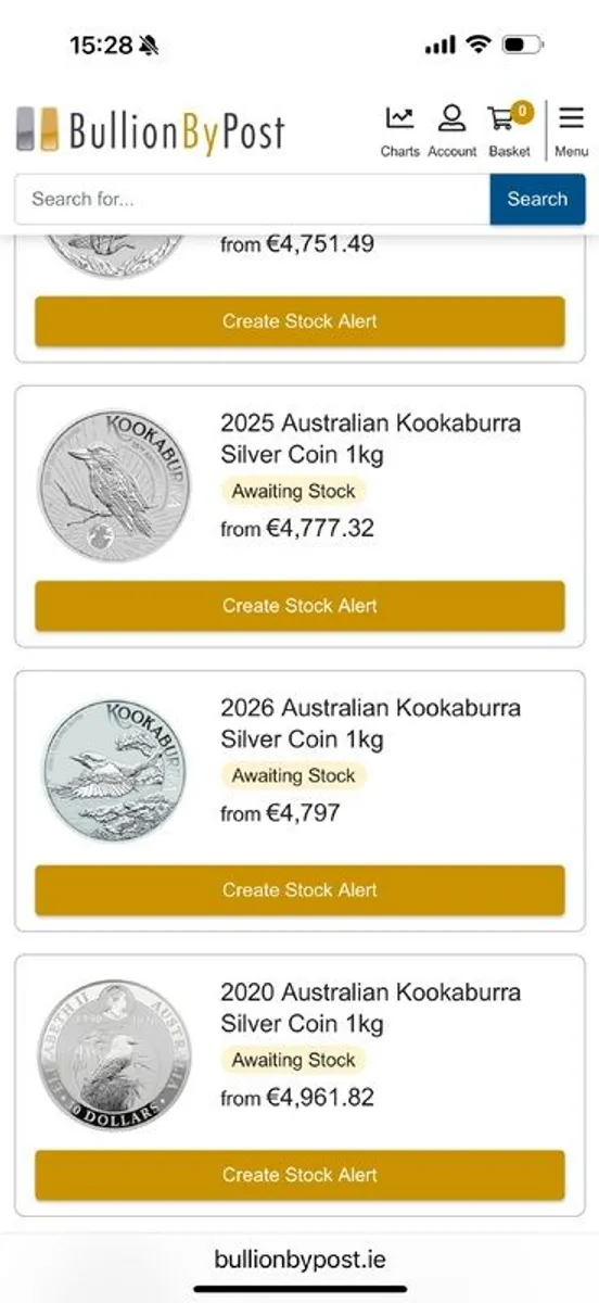 1kg Silver Coin Bars 999.9 - Image 2