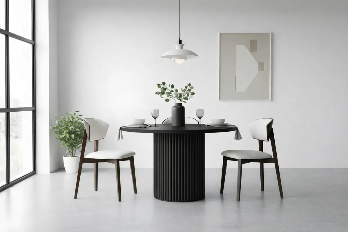 ELEMENTS Rail-Extend Dining Table –100-180cm - Image 4