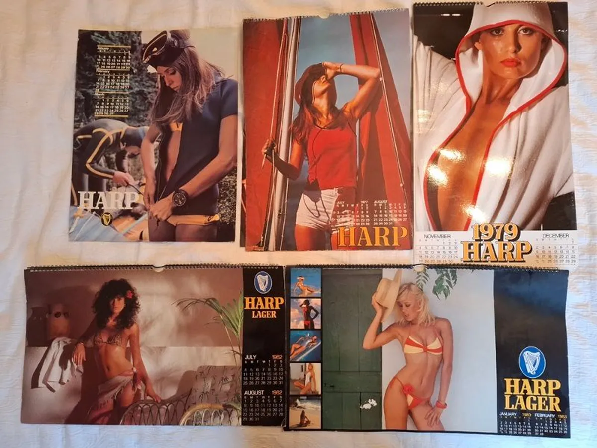 Vintage Harp Calenders - Image 2