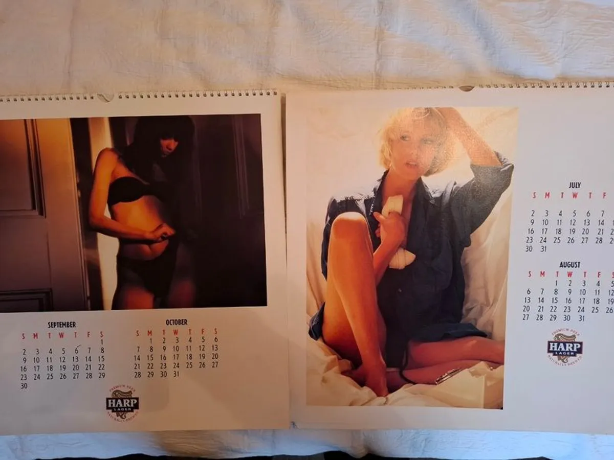 Vintage Harp Calenders - Image 3