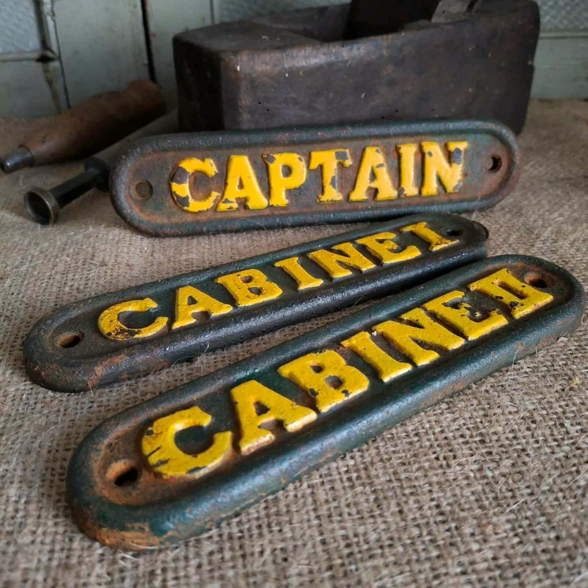 Cast Iron Signs - Image 1