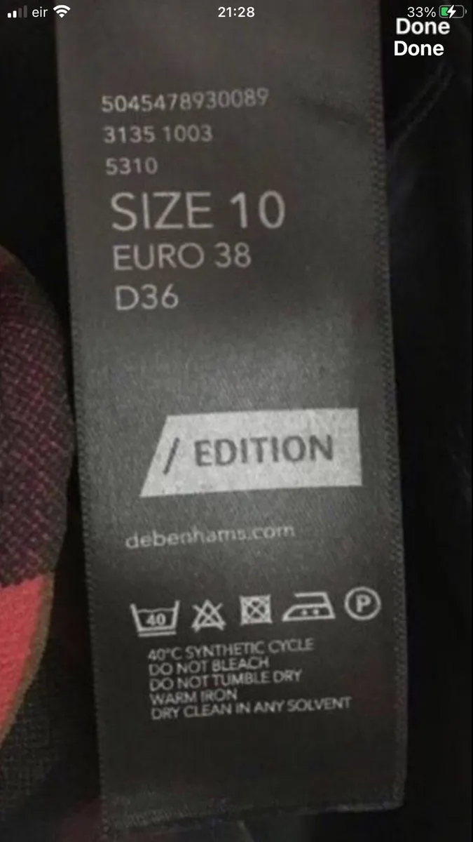 Ladies stunning skirt size 10 €10 - Image 4